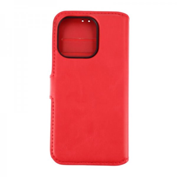 Rvelon iPhone 15 Pro Cover Magnetisk Aftagelig Skal Rød
