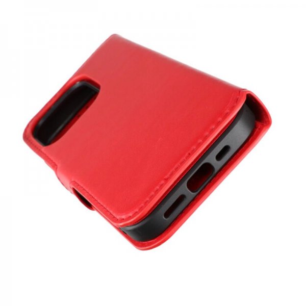 Rvelon iPhone 15 Pro Cover Magnetisk Aftagelig Skal Rød