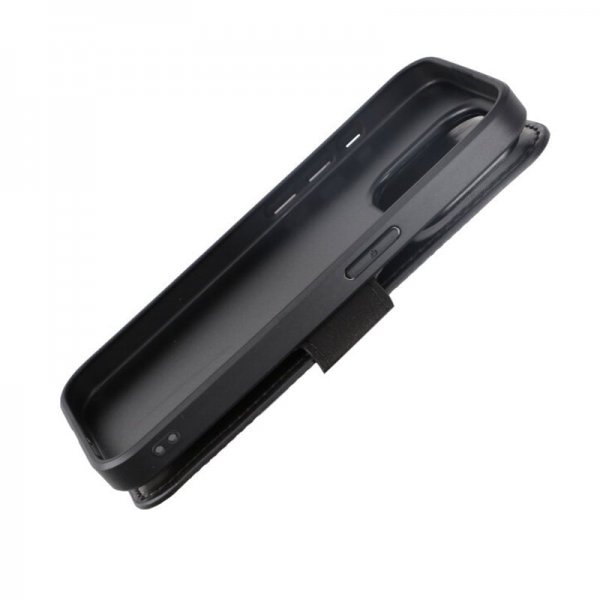 Rvelon iPhone 15 Pro Cover 4 kortlommer MagSafe Sort
