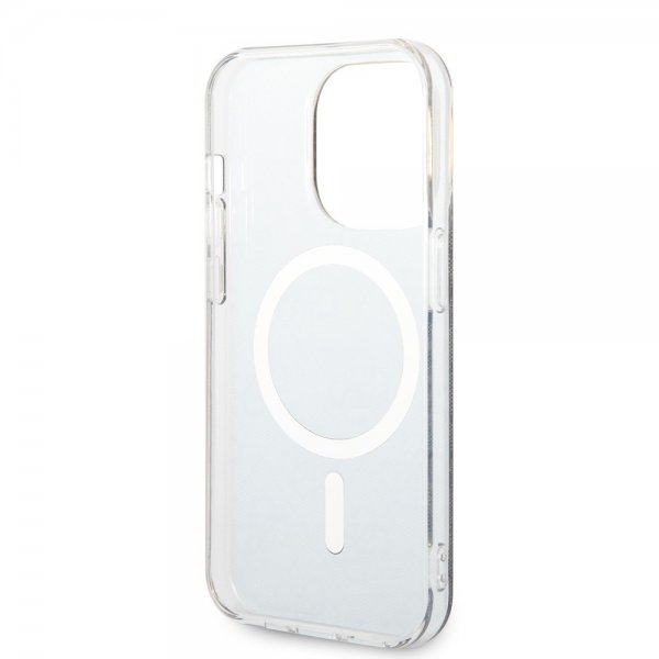 Guess iPhone 15 Pro Cover 4G Pattern MagSafe Sort