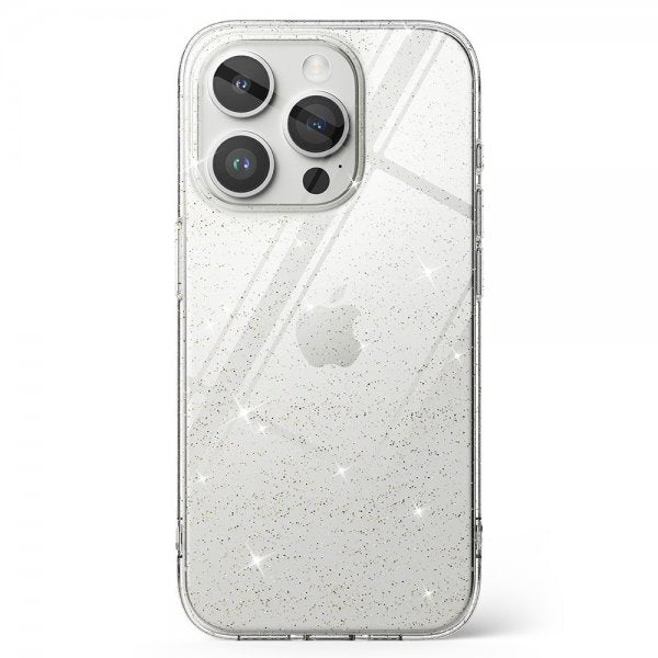 Ringke iPhone 15 Pro Cover Air Glitter Clear