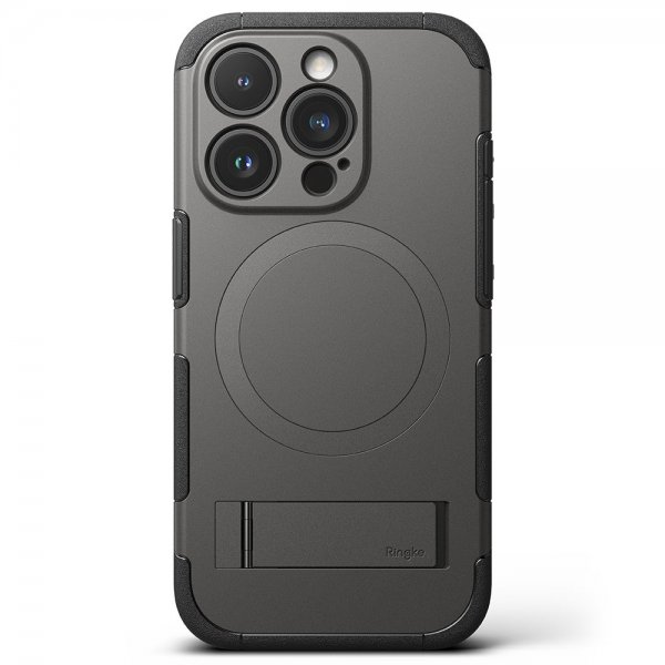 Ringke iPhone 15 Pro Cover Alle MagSafe Gun Metal