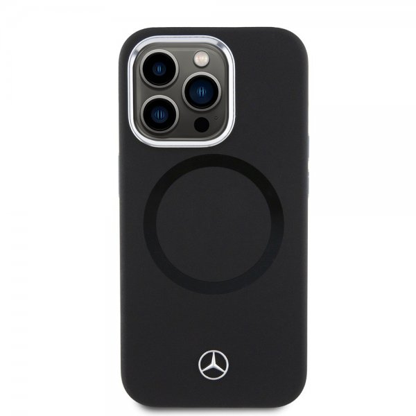 Mercedes Benz iPhone 15 Pro Skal Bicolor MagSafe Sort