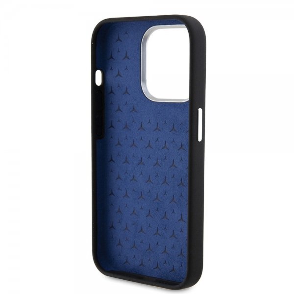 Mercedes Benz iPhone 15 Pro Skal Bicolor MagSafe Sort