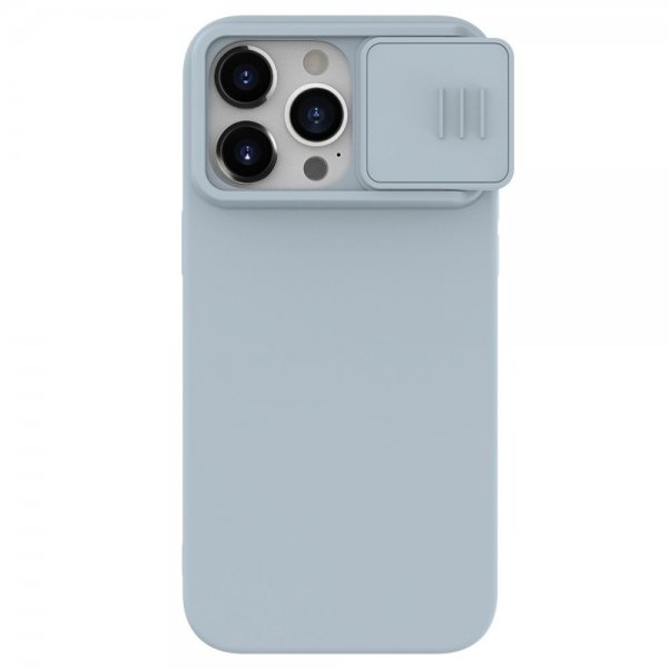 Nillkin iPhone 15 Pro Cover CamShield Silky Grå