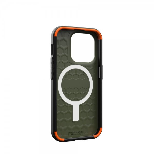 Urban Armor Gear (UAG) iPhone 15 Pro Cover Civilian MagSafe Olive Drab