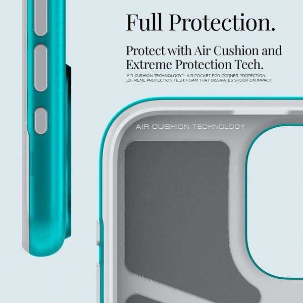 Spigen iPhone 15 Pro Cover Classic C1 MagFit Bondi Blue