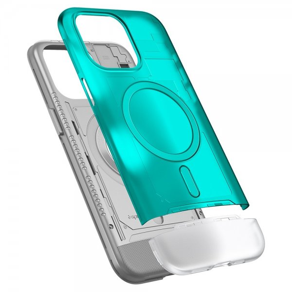 Spigen iPhone 15 Pro Cover Classic C1 MagFit Bondi Blue