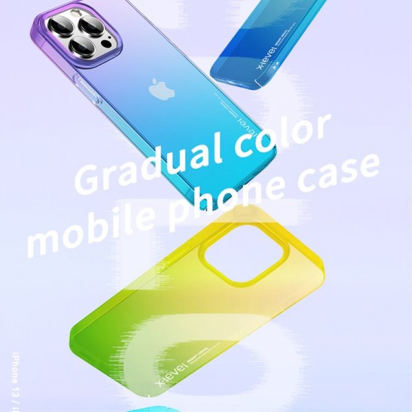 X-Level iPhone 15 Pro Cover Colorful Series Orange