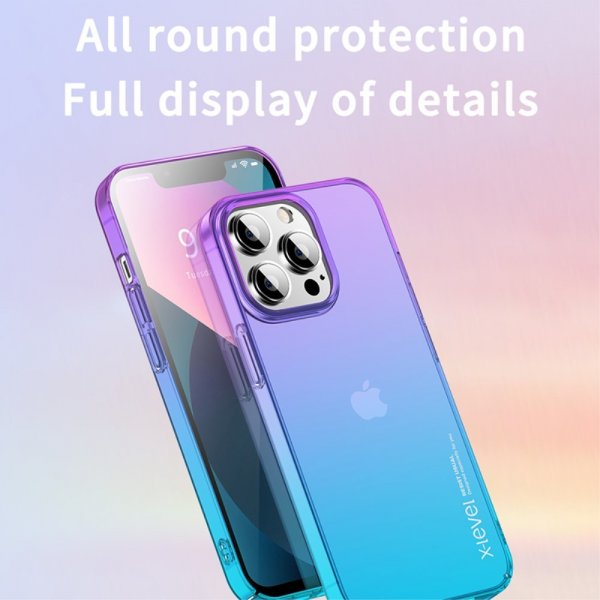 X-Level iPhone 15 Pro Cover Colorful Series Orange