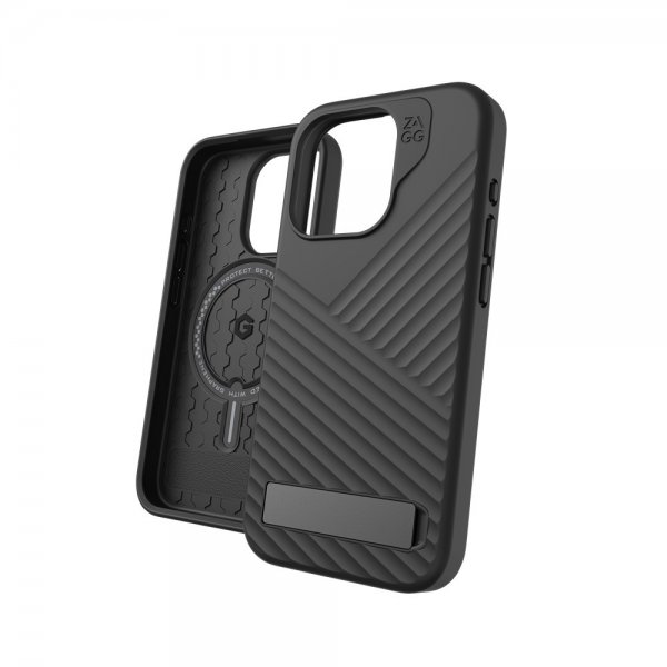 ZAGG iPhone 15 Pro Cover Denali Snap Kickstand Sort