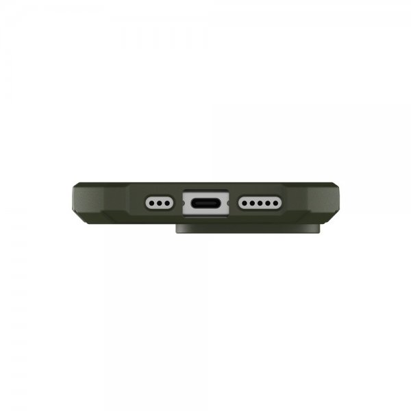 Urban Armor Gear (UAG) iPhone 15 Pro Cover Essential Armor MagSafe Olive Drab