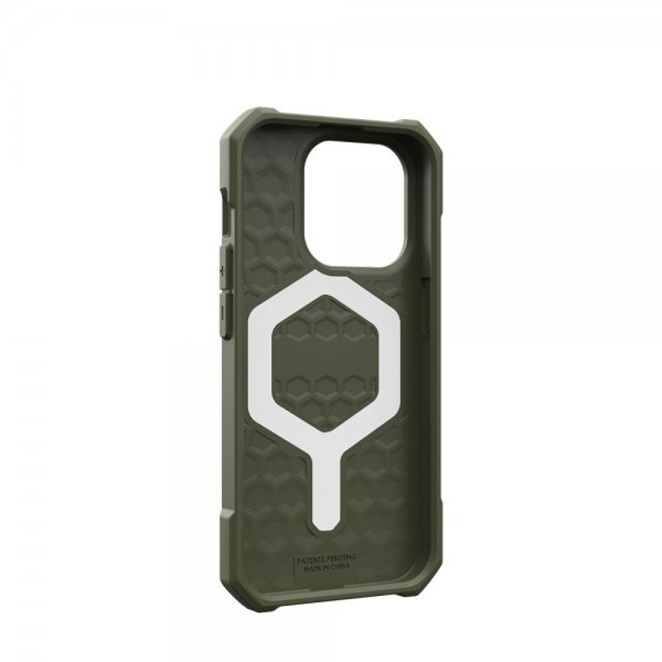 Urban Armor Gear (UAG) iPhone 15 Pro Cover Essential Armor MagSafe Olive Drab