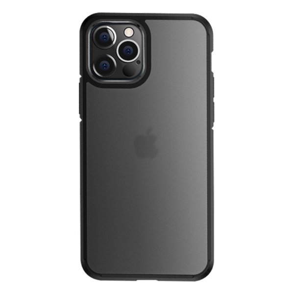 X-Level iPhone 15 Pro Cover Matteret Transparent Sort