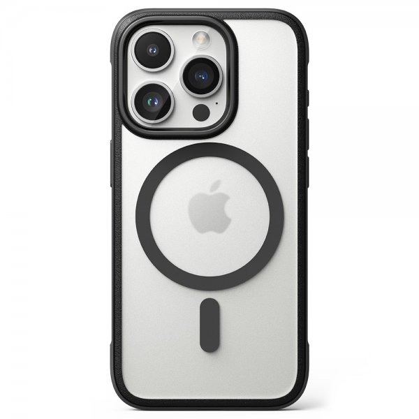 Ringke iPhone 15 Pro Cover Fusion Bold Magnetisk Mat Sort