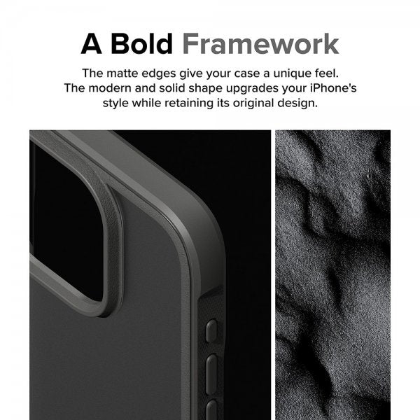Ringke iPhone 15 Pro Cover Fusion Bold Matgrå