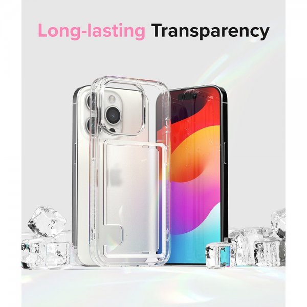 Ringke iPhone 15 Pro Cover Fusion Card Clear