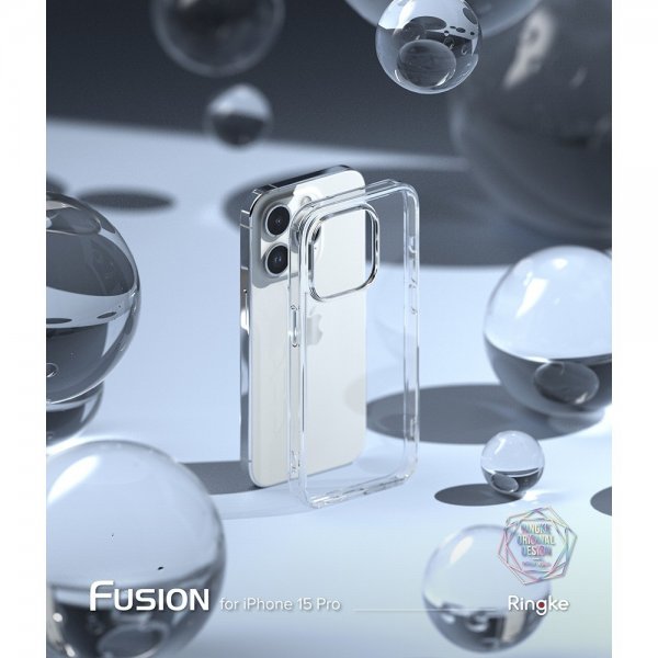 Ringke iPhone 15 Pro Cover Fusion Clear