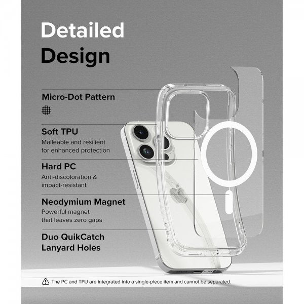Ringke iPhone 15 Pro Cover Fusion Magnetic Matte