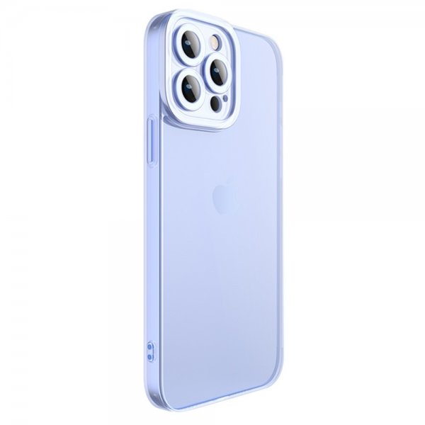 X-Level iPhone 15 Pro Cover Hærdet Glas Blå