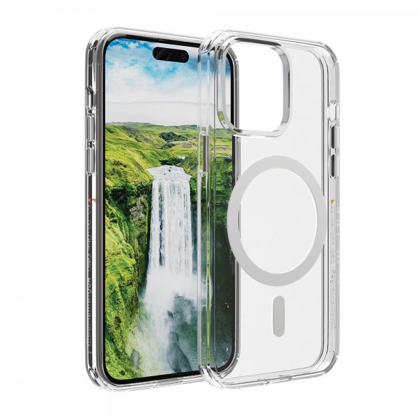 dbramante1928 iPhone 15 Pro Cover Iceland Ultra D3O MagSafe Transparent