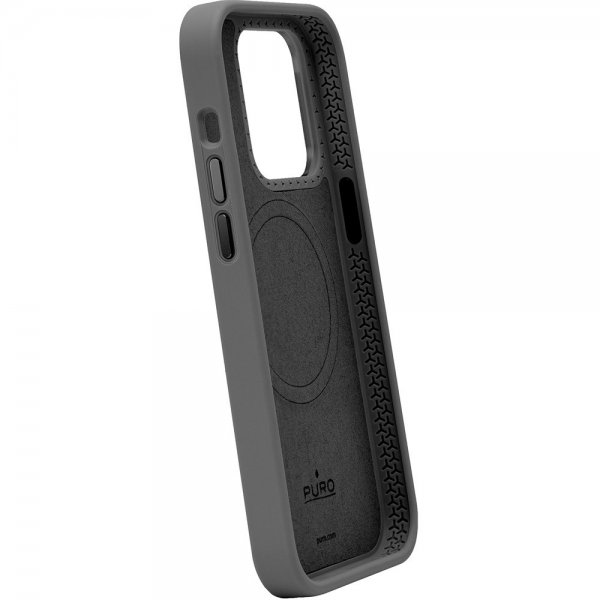 Puro iPhone 15 Pro Cover ICON Mag Pro Sort