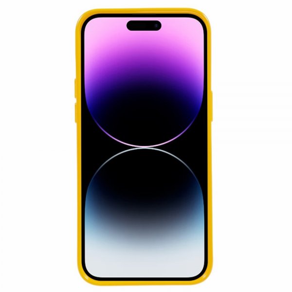 Mercury iPhone 15 Pro Cover Jelly Glitter Gul