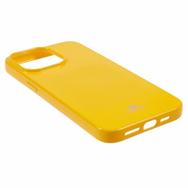Mercury iPhone 15 Pro Cover Jelly Glitter Gul