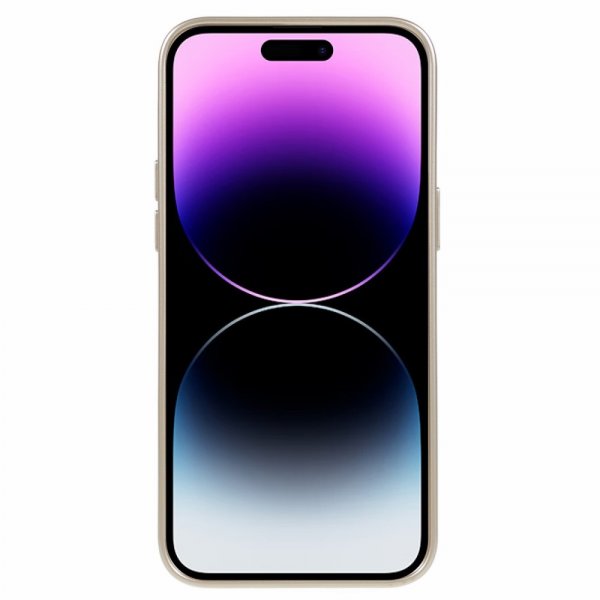 Mercury iPhone 15 Pro Cover Jelly Glitter Guld