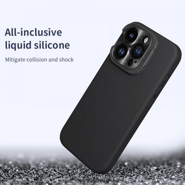 Nillkin iPhone 15 Pro Cover LensWing MagSafe Blå