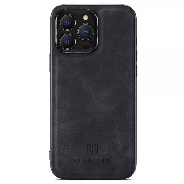 Dg.Ming iPhone 15 Pro Cover M2 Series Aftagelig Kortholder Sort