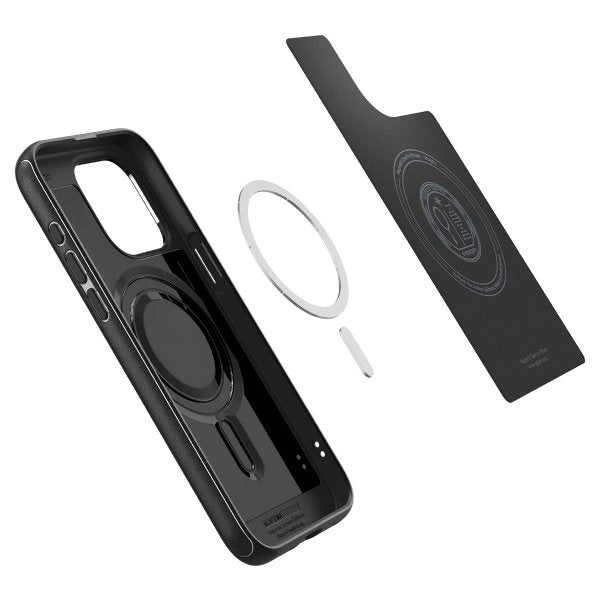 Spigen iPhone 15 Pro Cover Mag Armor MagFit Mat Sort