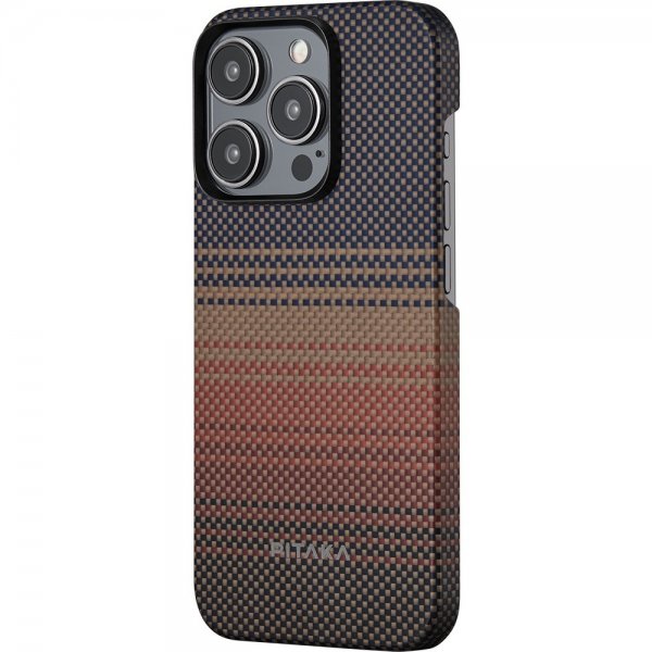 Pitaka iPhone 15 Pro Cover MagEZ Case 5 Sunset