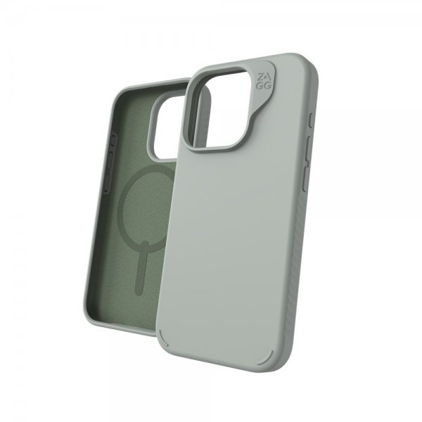 ZAGG iPhone 15 Pro Cover Manhattan Snap Sage