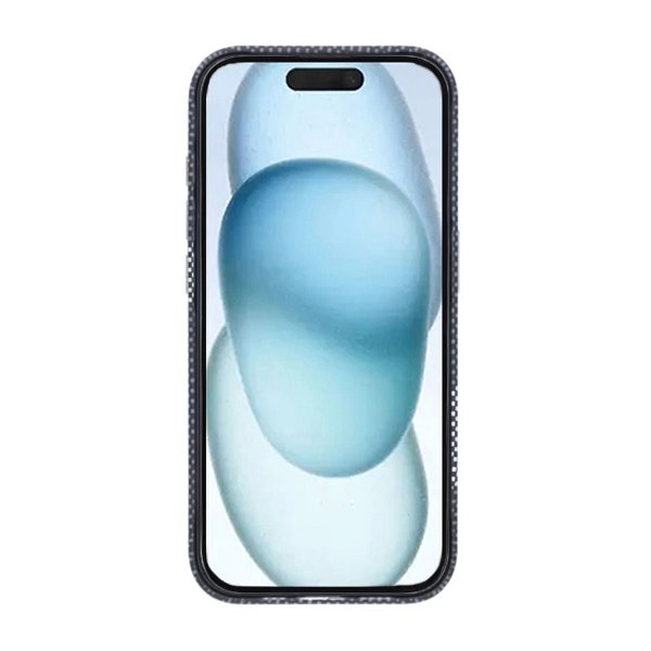 iPhone 15 Pro Cover Udklappeligt Stativ MagSafe Sort