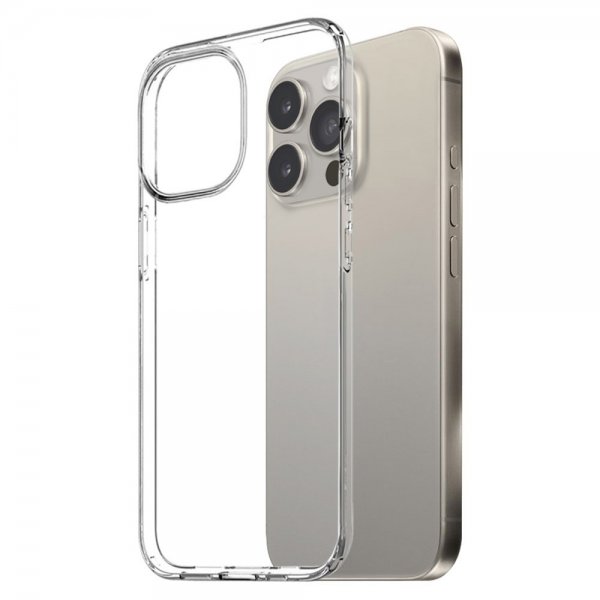 Northjo iPhone 15 Pro Cover med Skærmbeskyttelse og Kamerabeskyttelse 3-i-1