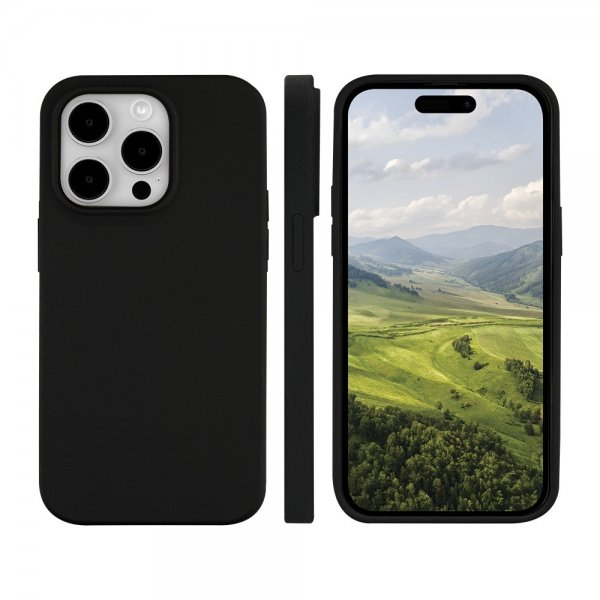 dbramante1928 iPhone 15 Pro Cover Monaco MagSafe Night Black