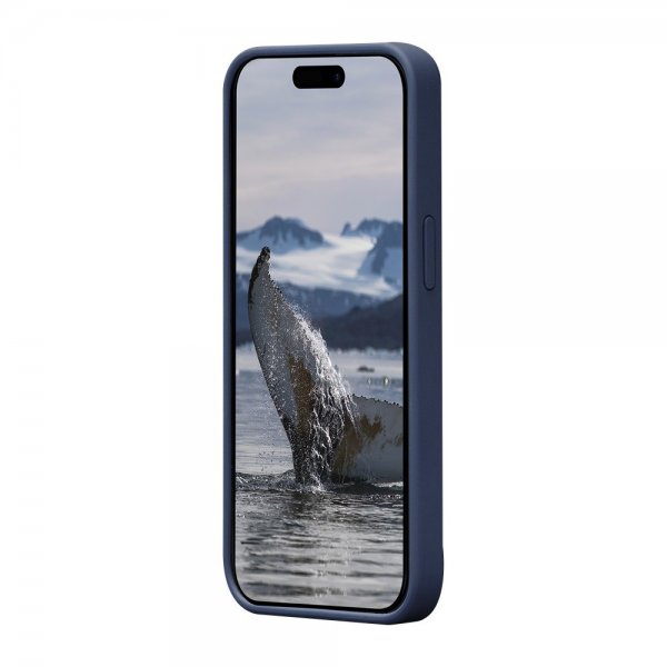dbramante1928 iPhone 15 Pro Cover Monaco MagSafe Pacific Blue