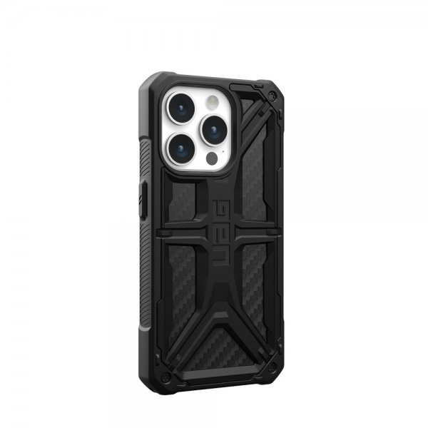 Urban Armor Gear (UAG) iPhone 15 Pro Cover Monarch Carbon Fiber