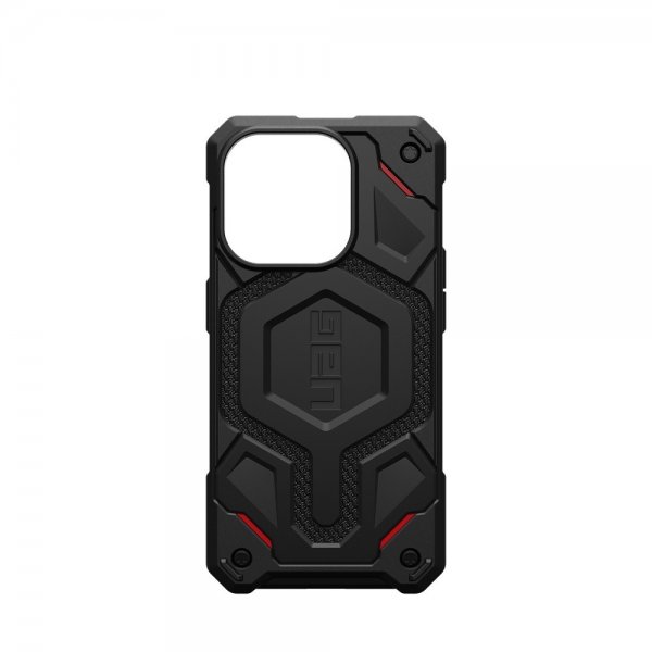 Urban Armor Gear (UAG) iPhone 15 Pro Cover Monarch Pro MagSafe Kevlar Black