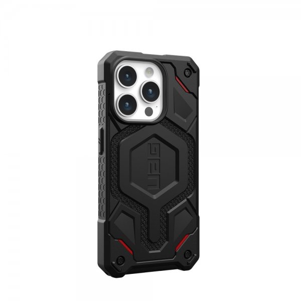 Urban Armor Gear (UAG) iPhone 15 Pro Cover Monarch Pro MagSafe Kevlar Black