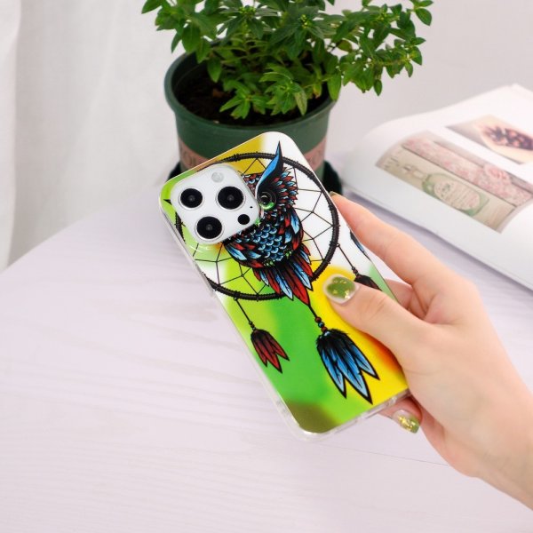 iPhone 15 Pro Cover Motiv Drømmefanger og Ugle
