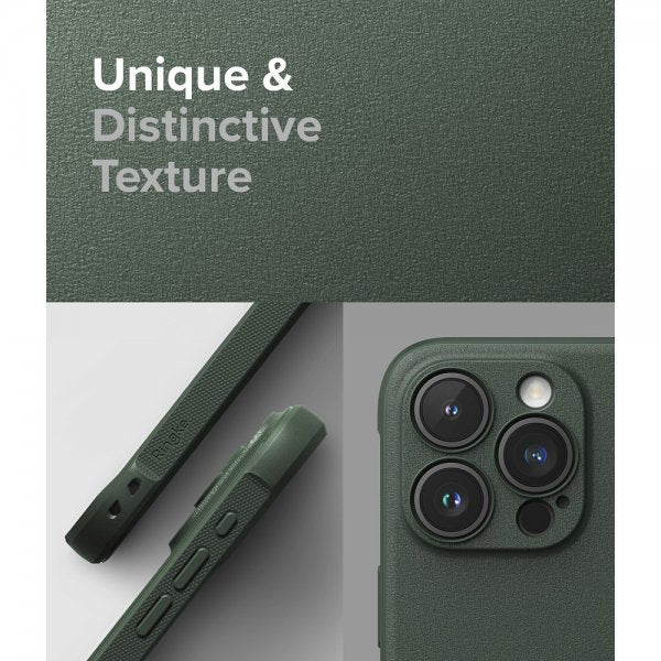 Ringke iPhone 15 Pro Cover Onyx Dark Green