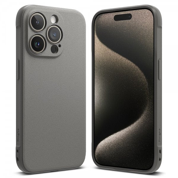 Ringke iPhone 15 Pro Cover Onyx Grå