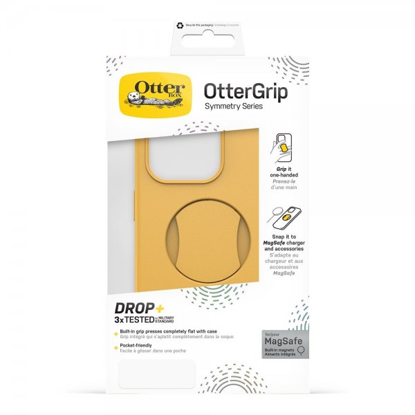 Otterbox iPhone 15 Pro Cover OtterGrip Symmetry MagSafe Aspen Gleam