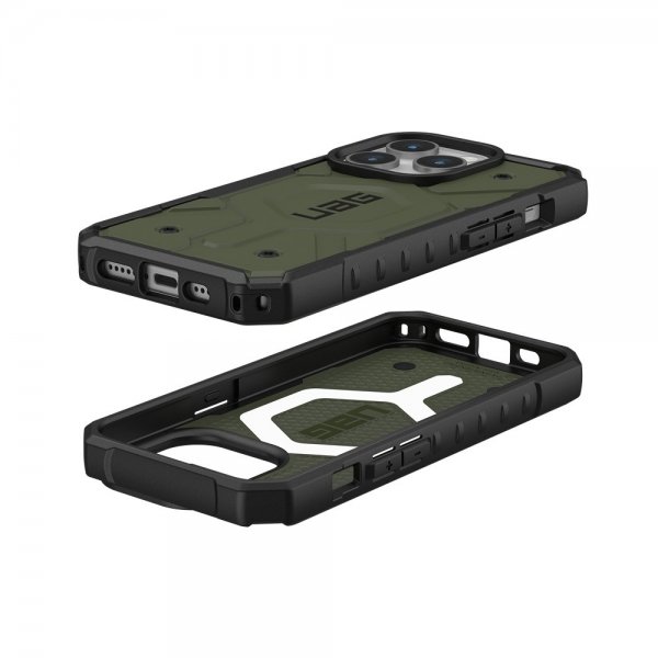 Urban Armor Gear (UAG) iPhone 15 Pro Cover Pathfinder MagSafe Olive Drab