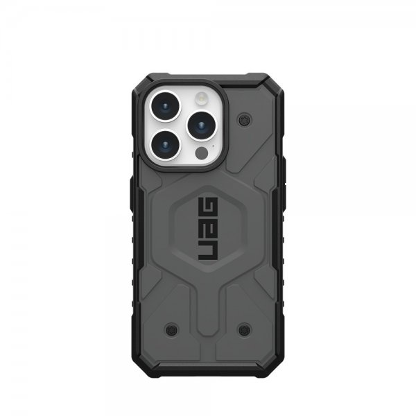 Urban Armor Gear (UAG) iPhone 15 Pro Cover Pathfinder MagSafe Sølv