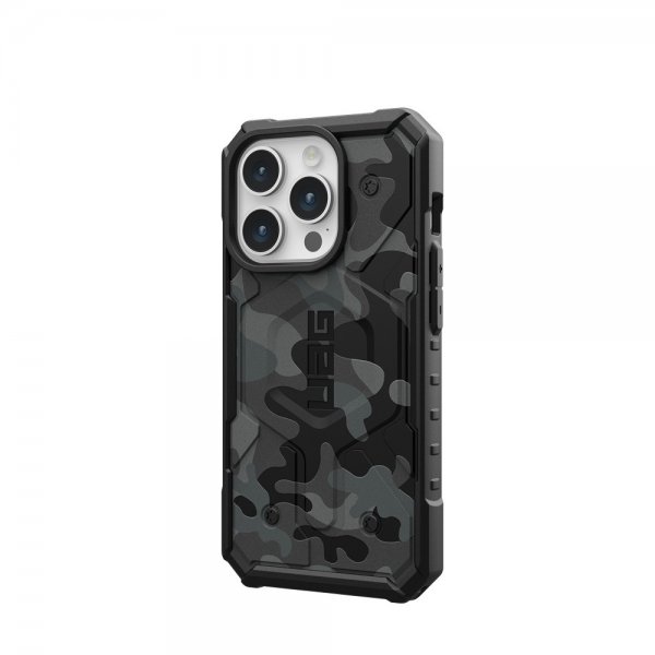 Urban Armor Gear (UAG) iPhone 15 Pro Cover Pathfinder SE MagSafe Midnight Camo
