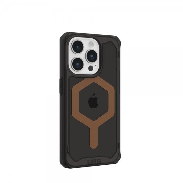 Urban Armor Gear (UAG) iPhone 15 Pro Cover Plyo MagSafe Sort Bronze