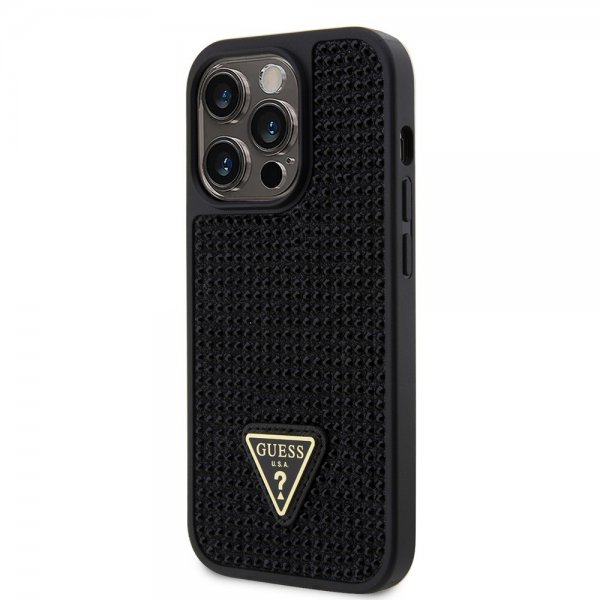 Guess iPhone 15 Pro Cover Rhinestone Sort